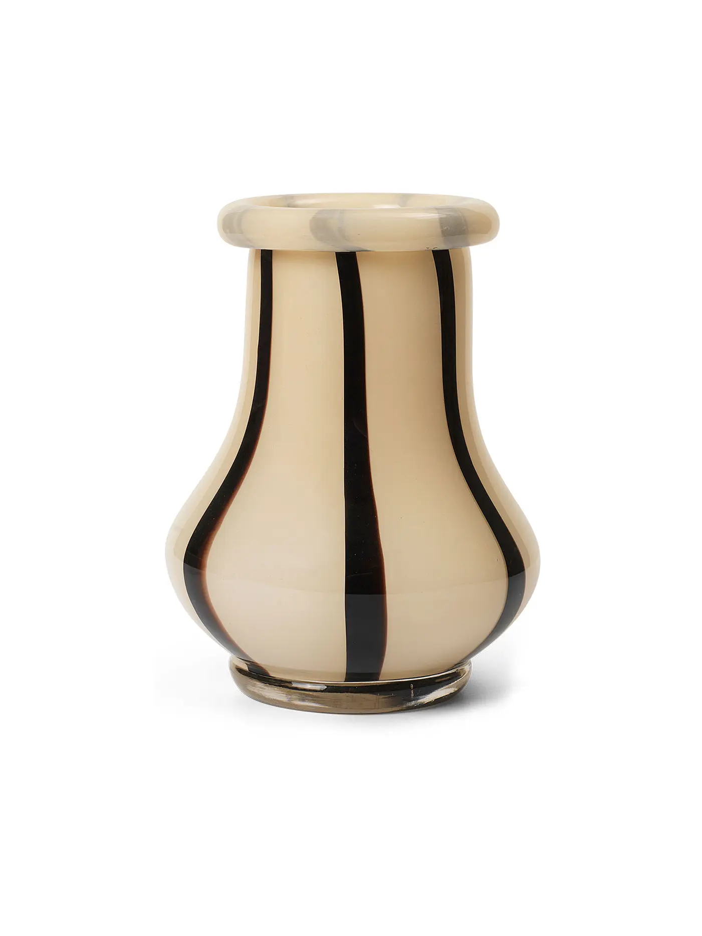 FERM LIVING | Riban Vase 19cm Cream | 